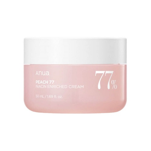 Интенсивный крем-пудинг для гладкой и сияющей кожи Anua Peach 77 Niacin Enriched Cream