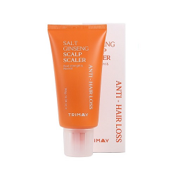 Солевой скраб для кожи головы с женьшенем против выпадения волос TRIMAY Salt Ginseng Anti-Hair Loss Scalp Scaler