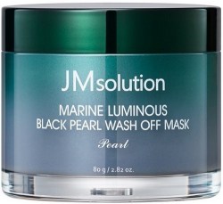 Маска для лица с черным жемчугом JMsolution Marine Luminous Black Pearl Wash Off Mask