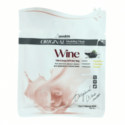 Альгинатная маска для сияния лица с экстрактом вина Anskin Wine Modeling Mask 240 гр