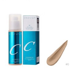 Увлажняющий тональный крем для лица с коллагеном N10 (светло-кремовый) Enough Collagen 3X Moisture Foundation SPF15
