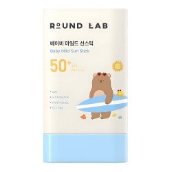 Детский солнцезащитный стик с пантенолом Round Lab Baby Mild Sun Stick SPF50+ PA++++