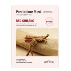 Тканевая маска женьшень Anskin Secriss Pure Nature Mask Pack Red Ginseng