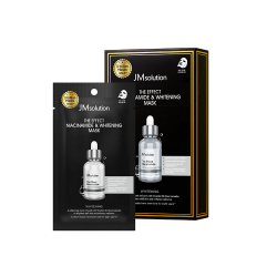 Тканевая маска для лица осветляющая с ниацинамидом JMSolution Mask The Effect Niacinamide & Whitening